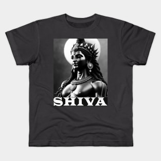 Shiva Om Spirituality Bhole Nath Kids T-Shirt